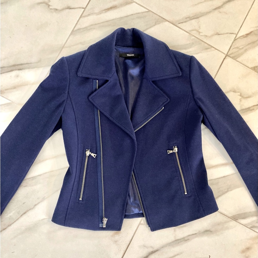 Tahari moto jacket